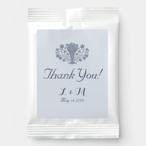 Marie Antoinette Rococo Dusty Blue Thank You Margarita Drink Mix