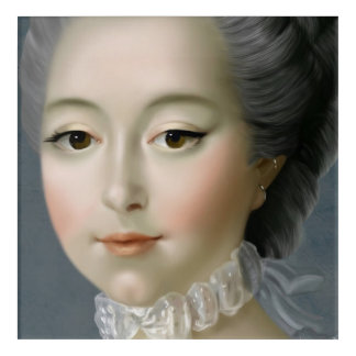 Marie Antoinette – Romantic Rococo Portrait Acrylic Print