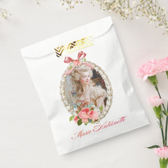 Marie Antoinette rose bouquet Favor Bag (Sealed)