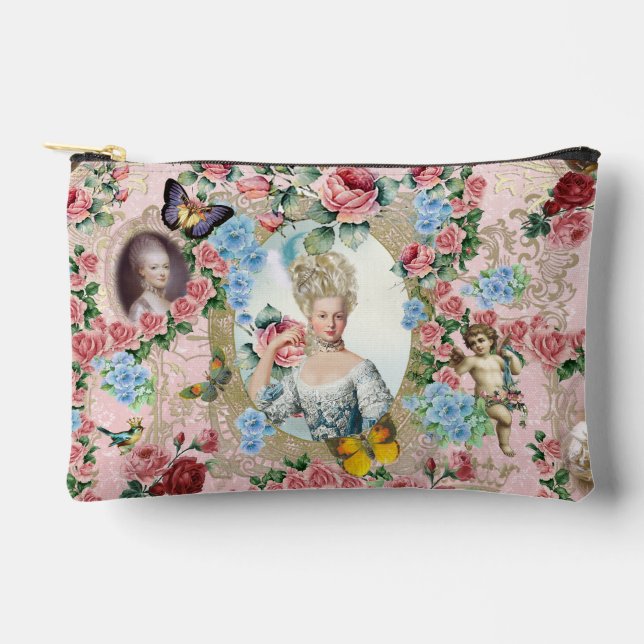 Marie Antoinette Rose of Verseilles pouch (Front)