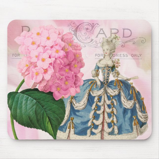 Marie Antoinette Shabby Mousepad (Front)