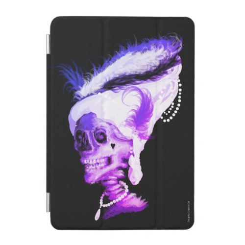 Marie Antoinette Skull purpleblk iPad Smart Cover