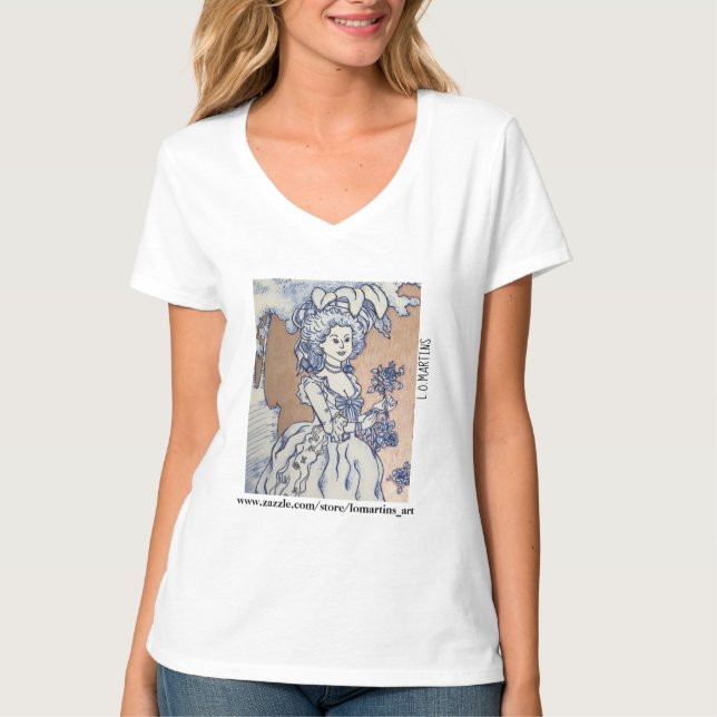 Marie Antoinette t-shirt exclusive (Front)