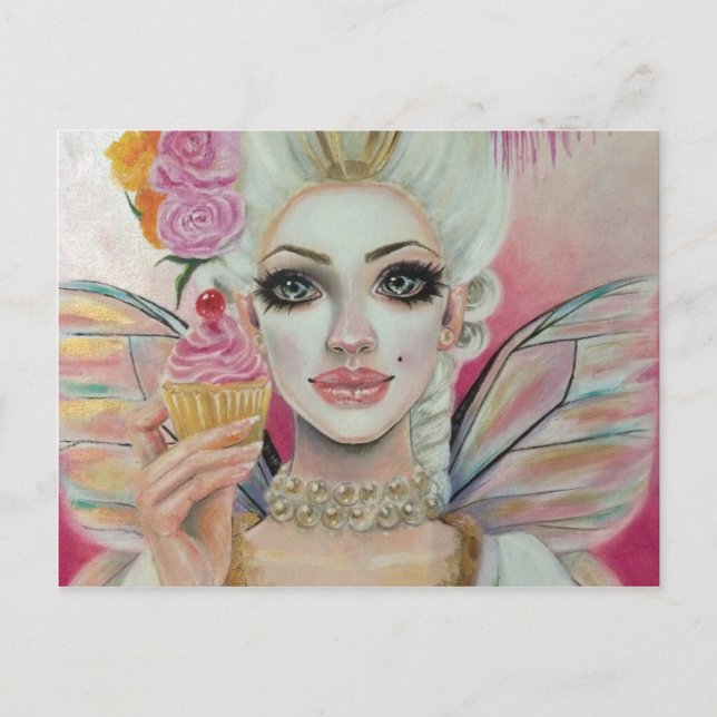 Marie Antoinette - the cupcake queen Postcard (Front)