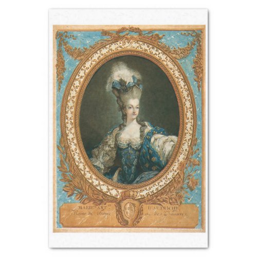 Marie Antoinette Tissue Paper
