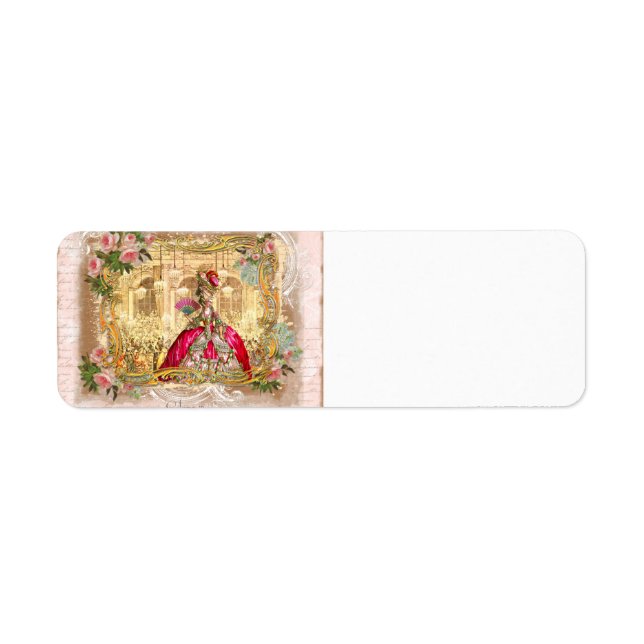 Marie Antoinette Versailles Party in Pink Label (Front)