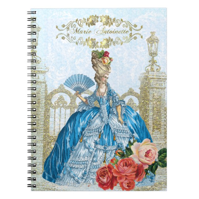 Marie Antoinette Verseilles Blue notebook (Front)