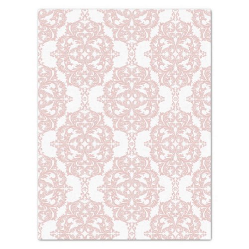 MARIE ANTOINETTE WALLPAPER PINK AND WHITE TISSUE PAPER