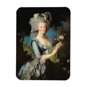 Marie Antoinette with a Rose, 1783 Magnet