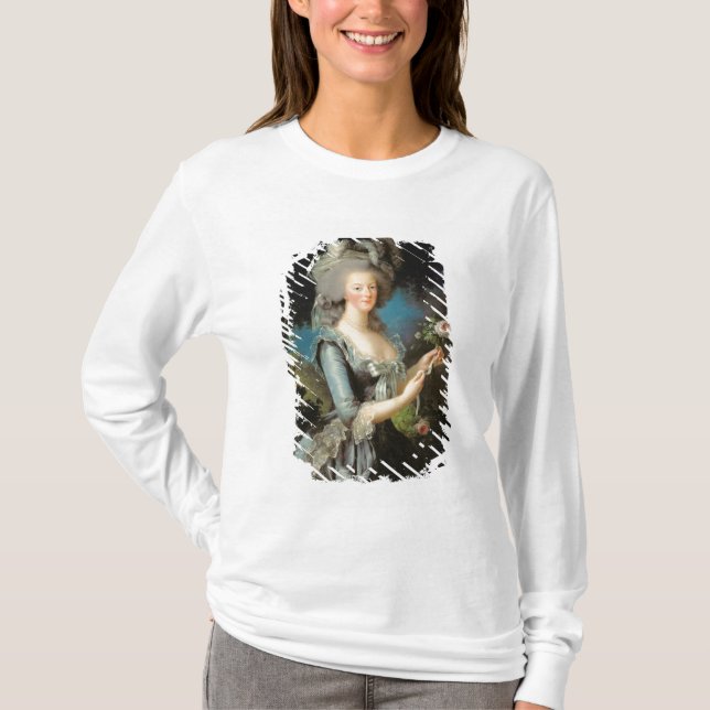 Marie Antoinette with a Rose, 1783 T-Shirt (Front)