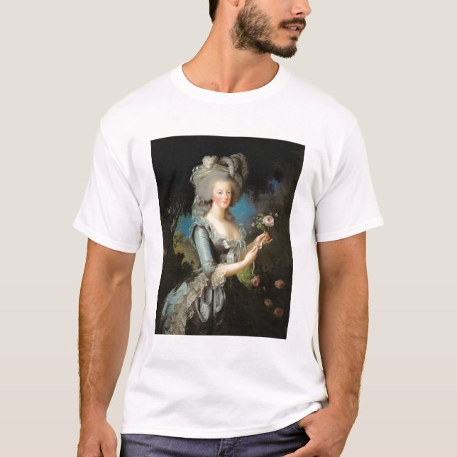 Marie Antoinette with a Rose, 1783 T-Shirt (Front)