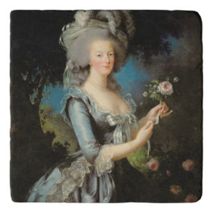 Marie Antoinette with a Rose, 1783 Trivet