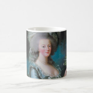 Marie Antoinette with a Rose by Elisabeth Le Brun  Coffee Mug