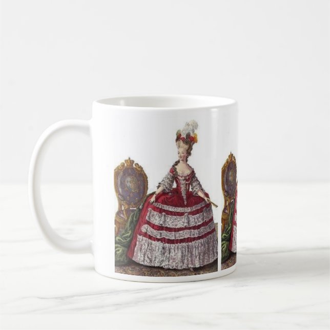 MARIE ANTOINETTE WITH THE MODE COFFEE MUG (Left)