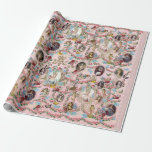 Marie Antoinette Wrapping Paper Rose of Versailles<br><div class="desc">Marie Antoinette Wrapping Paper Rose of Versailles with Lace

マリー・アントワネット　ヴェルサイユの薔薇の細かい柄のラッピングペーパーです。</div>