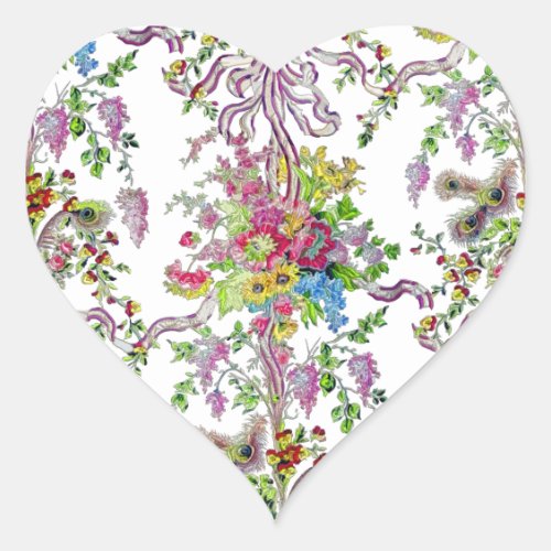 Marie Antoinettes Boudoir Heart Sticker