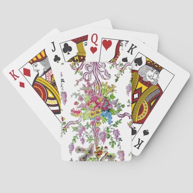 Marie Antoinette's Boudoir Poker Cards (Back)