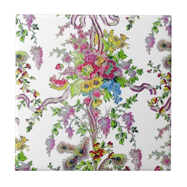 Marie Antoinette's Boudoir Tile (Front)