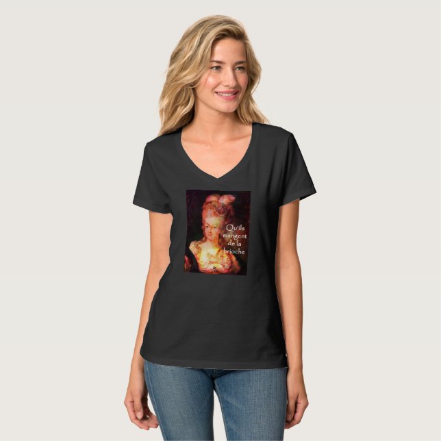Marie Antoinette's-Let them eat cake T-Shirt (Front Full)