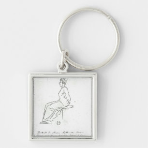 Marie-Antoinette's way to her execution Keychain