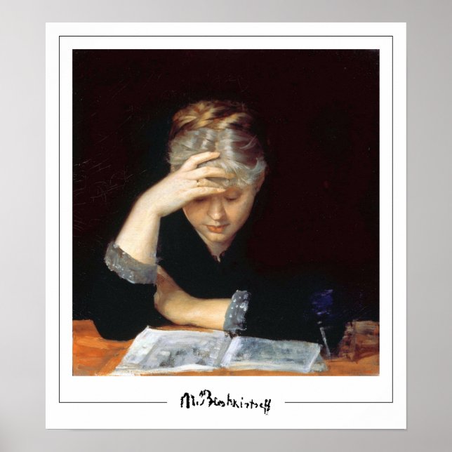 Marie Bashkirtseff Zedign Art Poster #22 (Front)