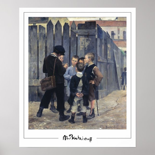 Marie Bashkirtseff Zedign Art Poster #5 (Front)