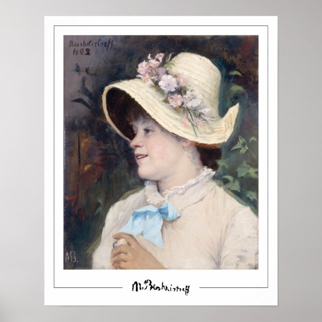 Marie Bashkirtseff Zedign Art Poster #6 (Front)