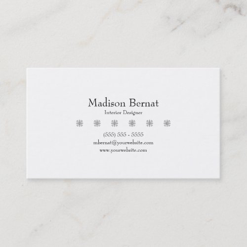 Marie - Black Business Card Template