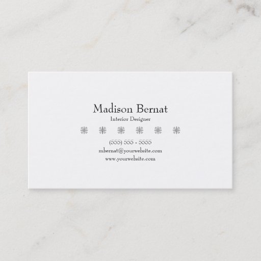 Customizable Marie - Black Business Card Template