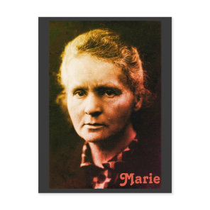 Marie Currie Postcard