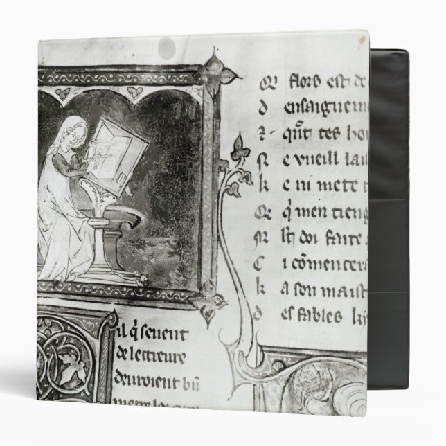 Marie de France  writing Binder (Front/Inside)