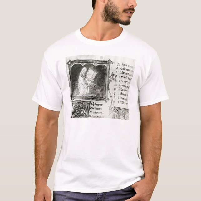Marie de France  writing T-Shirt (Front)