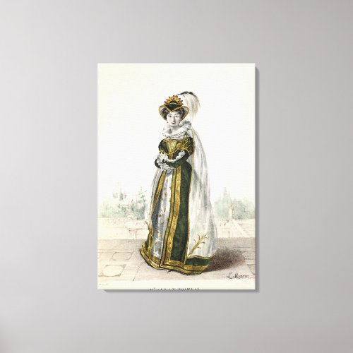 Marie Dorval  in Marion Delorme by Victor Canvas Print