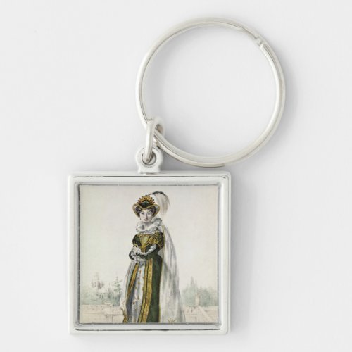 Marie Dorval  in Marion Delorme by Victor Keychain