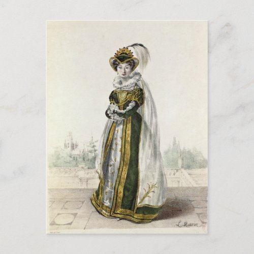 Marie Dorval  in Marion Delorme by Victor Postcard