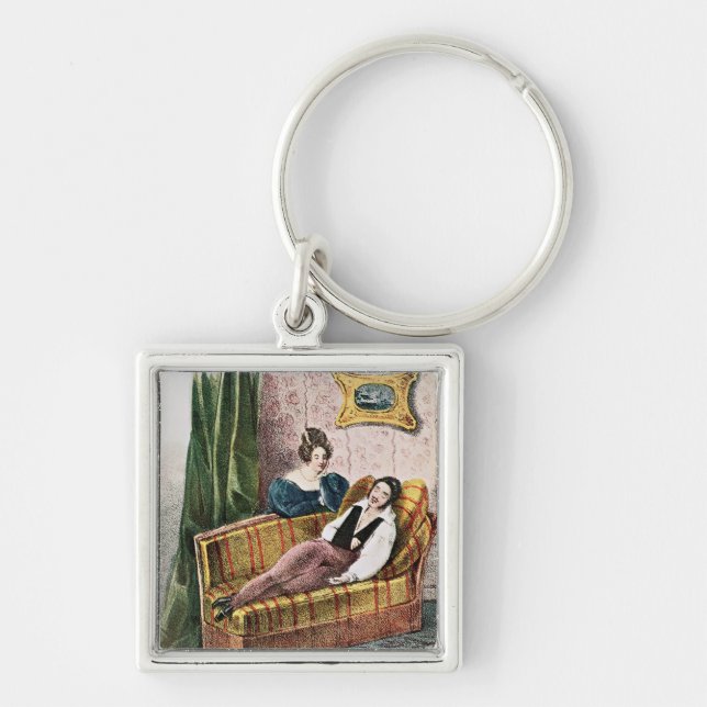 Marie Dorval  in the role of Adele d'Hervey Keychain (Front)