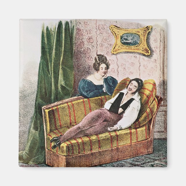 Marie Dorval  in the role of Adele d'Hervey Magnet (Front)