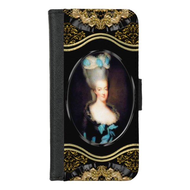 Marie Fairdaye French Baroque iPhone Wallet Case (Front)