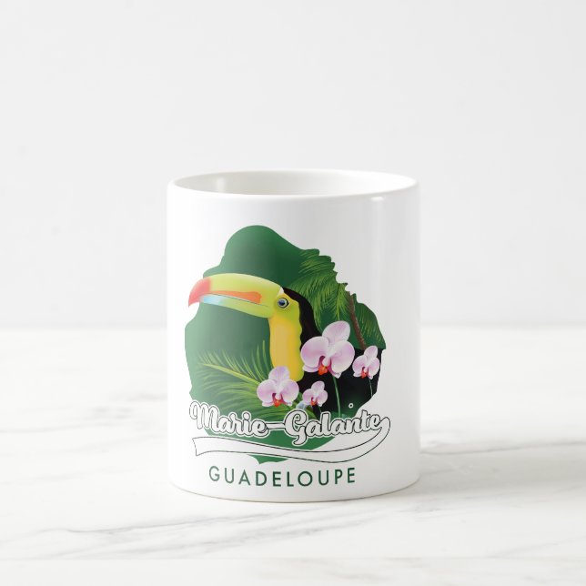 Marie Galante Guadeloupe logo Coffee Mug (Center)