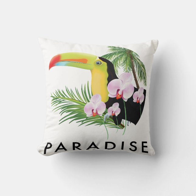 Marie Galante Guadeloupe logo Throw Pillow (Front)