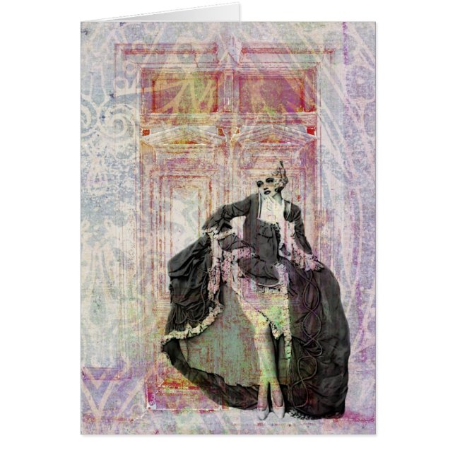 Marie Grunge Digital Art Cards (Front)
