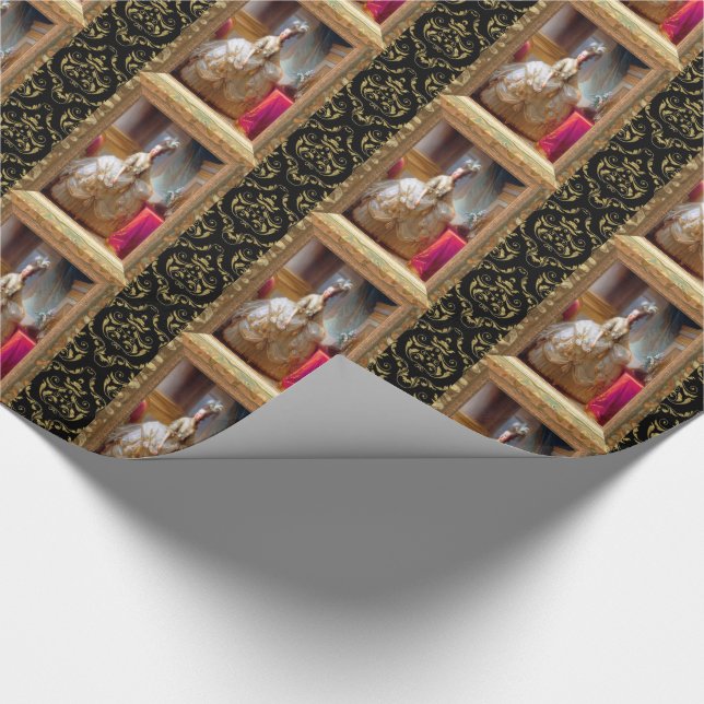 Marie Inspired For Christmas Wrapping Paper (Corner)