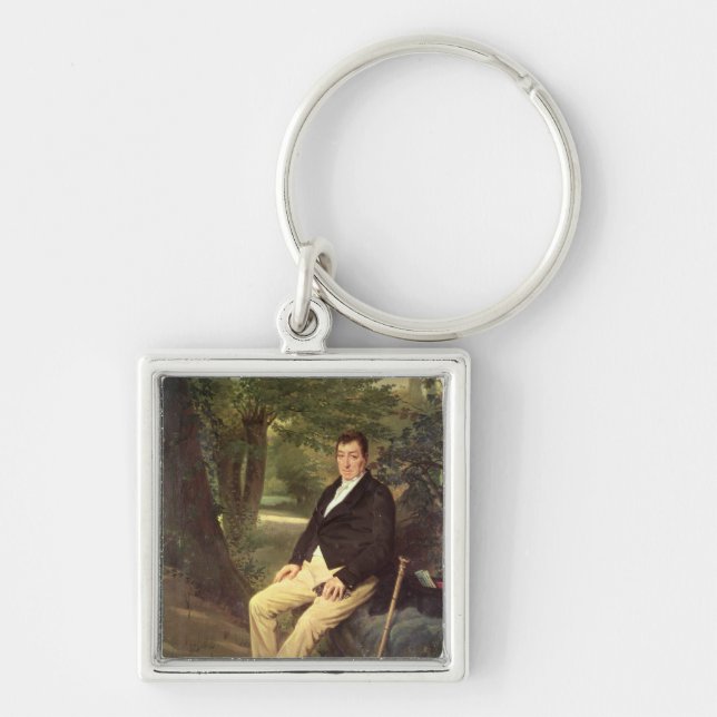 Marie-Joseph  Marquis de La Fayette Keychain (Front)