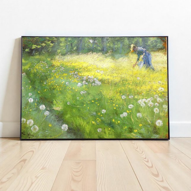 Marie Krøyer in the Garden at Skagen-PS Kroyer Poster (Creator Uploaded)