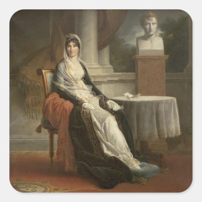 Marie-Laetitia Ramolino  1803 Square Sticker (Front)