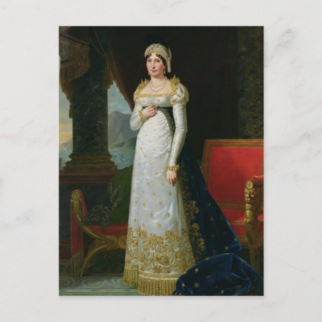 Marie-Laetitia Ramolino  1813 Postcard (Front)