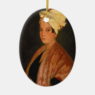 Marie Laveau: The Voodoo Queen Ceramic Ornament