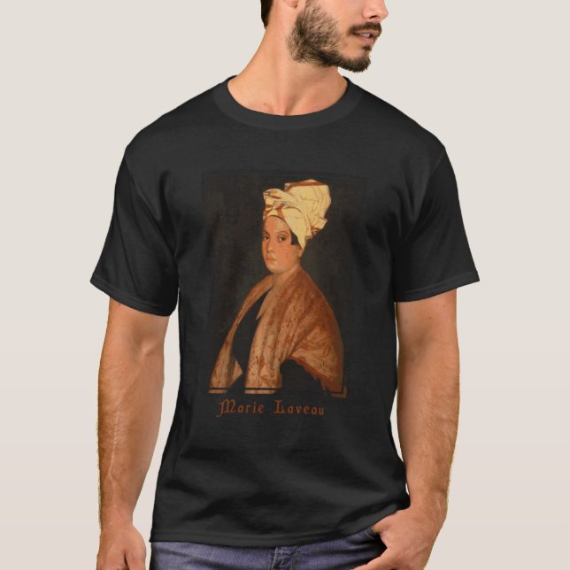 Marie Laveau Voodoo Queen Of New Orleans Atr Hoodo T-Shirt (Front)