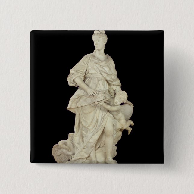Marie Leszczynska  as Juno, 1731 Button (Front)