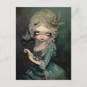 "Marie Masquerade" Postcard